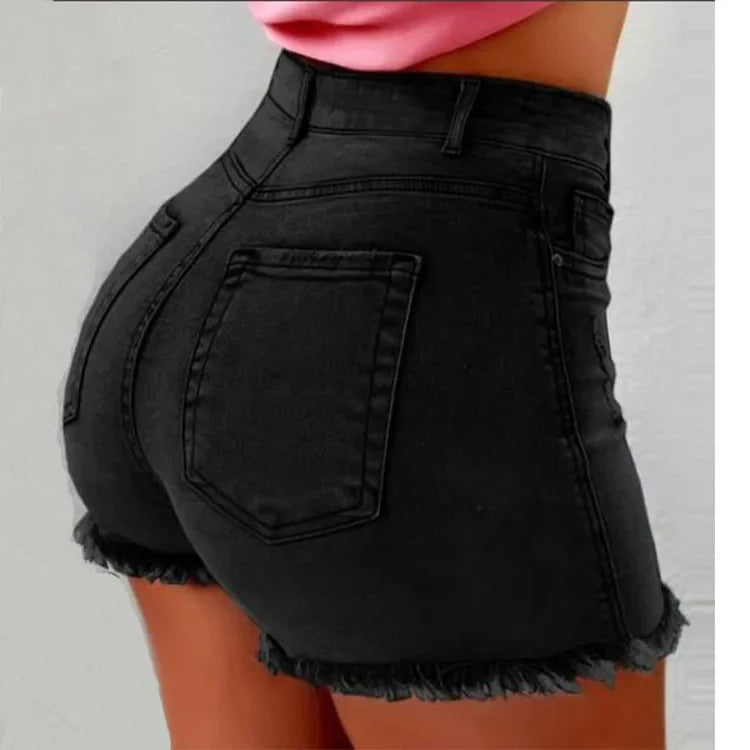 High Waisted Jeans Slouchy Jeans Hot Selling Women's Denim Shorts