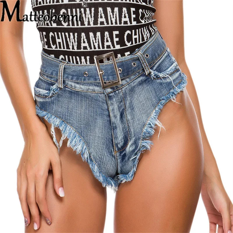 Low Waist Denim Women's Shorts Summer Fashion Jean