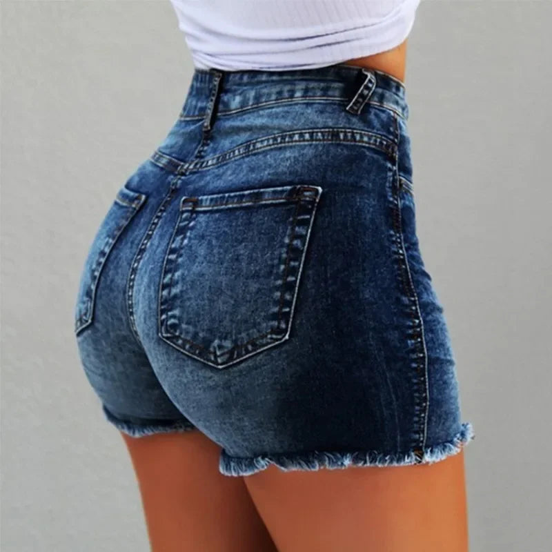 High Waisted Jeans Slouchy Jeans Hot Selling Women's Denim Shorts