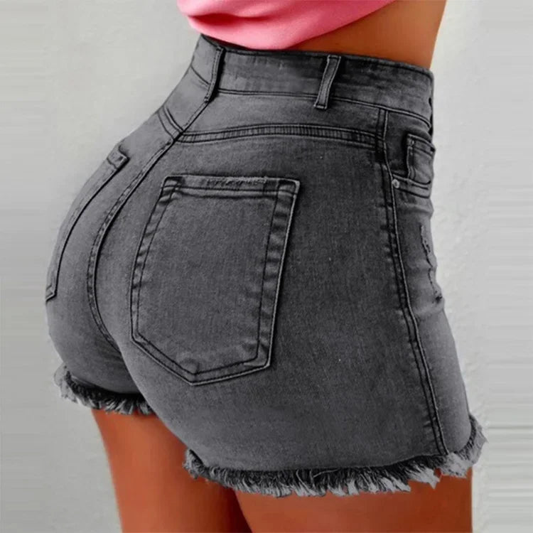 High Waisted Jeans Slouchy Jeans Hot Selling Women's Denim Shorts