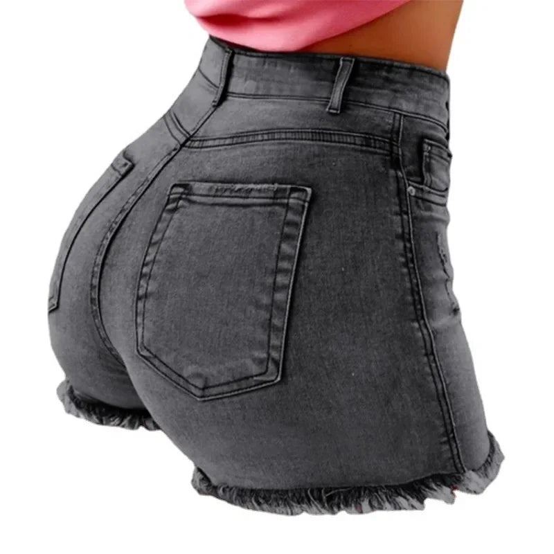 High Waisted Jeans Slouchy Jeans Hot Selling Women's Denim Shorts
