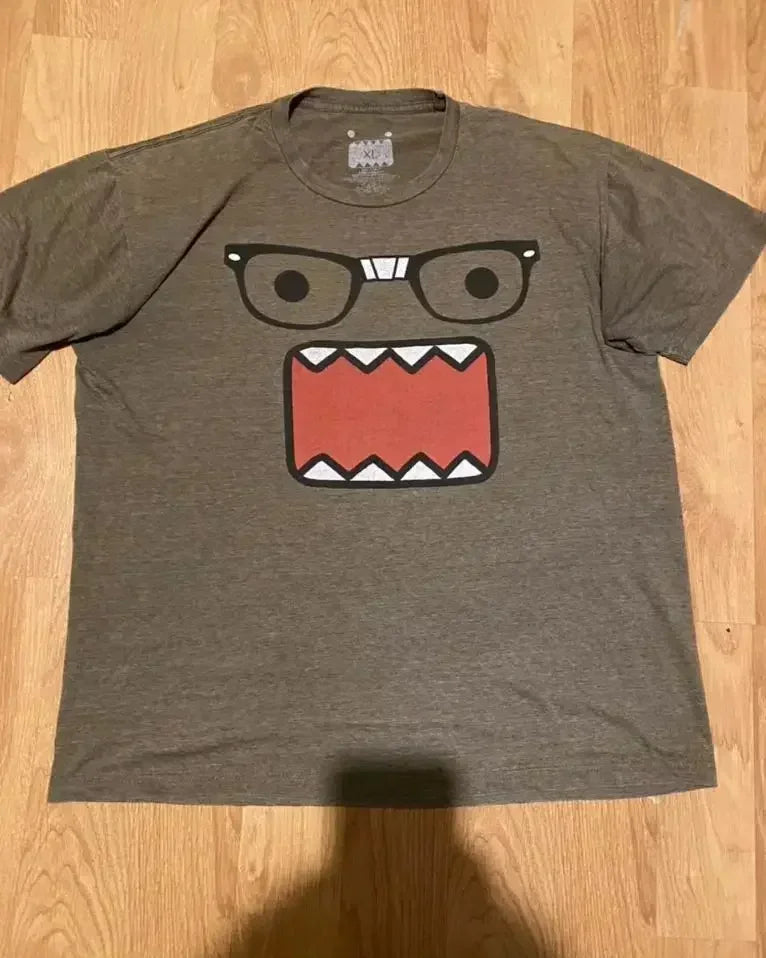 Kawaii Oversized T-Shirt Women Cotton Retro Print Loose Fit Funny Graphic Tee